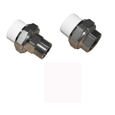 ppr Swivel joint stainless steel connector4Points6Points1Inch stainless steel male threaded union fitting with female thread 32ppr Heating